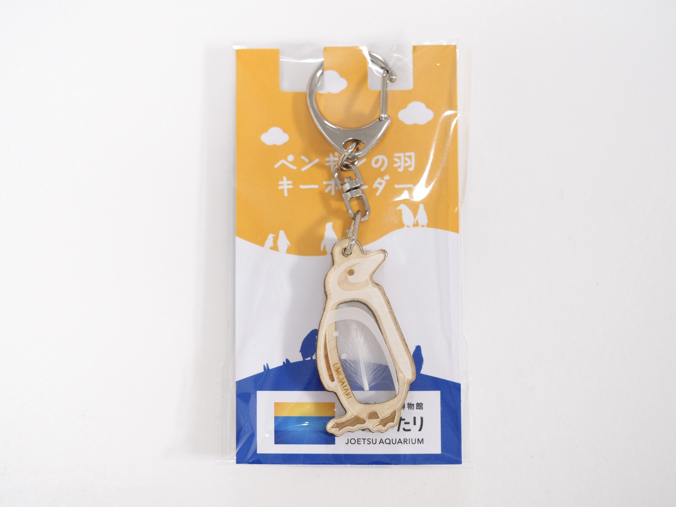 上越市立水族博物館『ペンギンの羽キーホルダー』販売開始 | エム